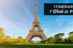 one week in Paris