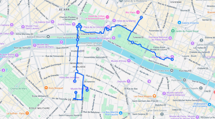 4 days in Paris itinerary Day 3