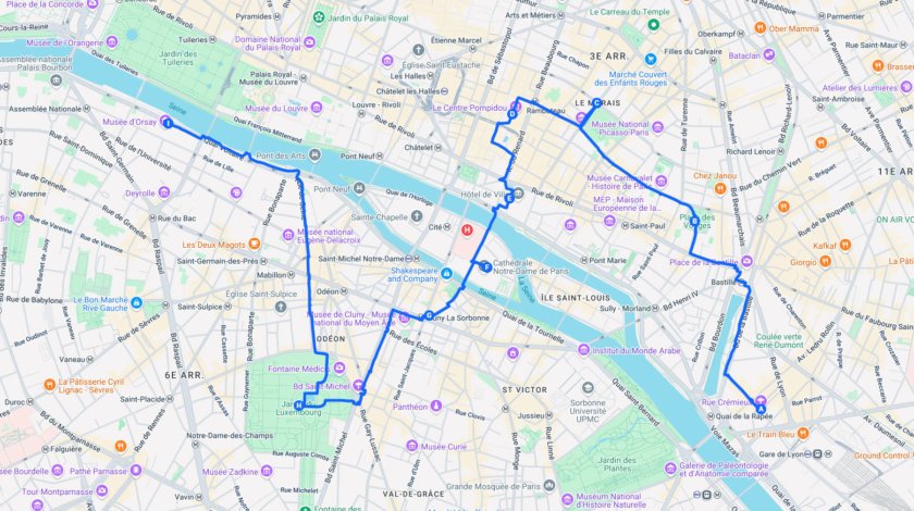 4 days in Paris itinerary Day 4