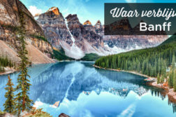 Waar verblijven in Banff