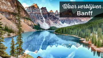 Waar verblijven in Banff