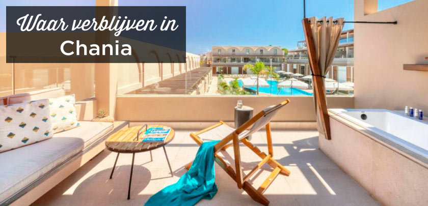 Waar verblijven in Chania