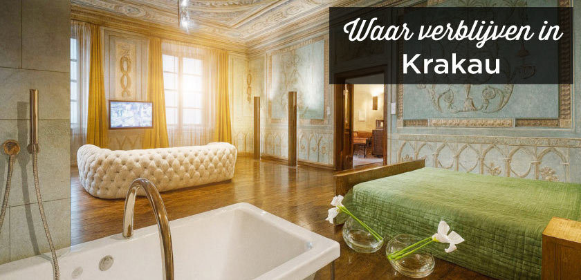 Waar verblijven in Krakau