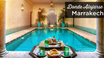 donde alojarse en Marrakech