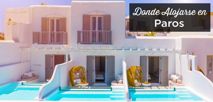 donde alojarse en Paros